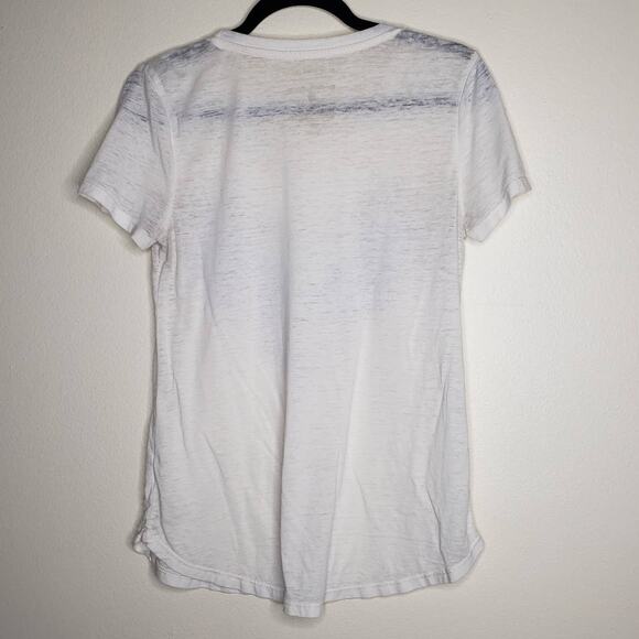 Journey| Scarab White Faded Burnout Tee - Picture 2 of 13